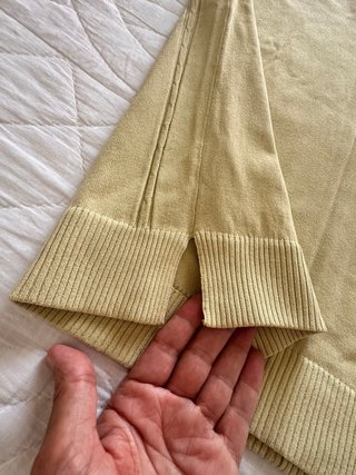 Camisola malha sem manga confortável