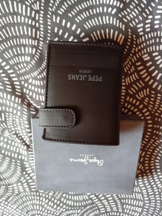 Cartera Pepe Jeans Negra Hombre