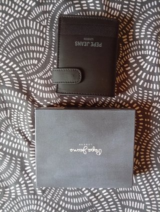 Cartera Pepe Jeans Negra Hombre