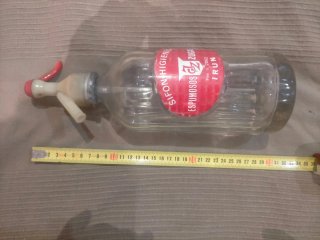 2 Botellas con Grifo + Sifón