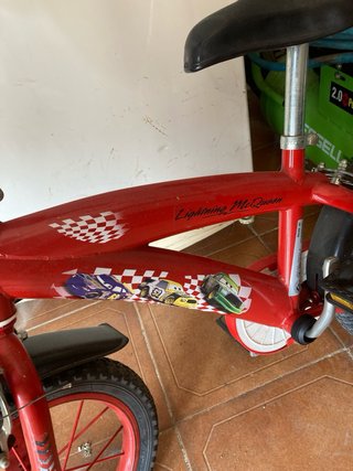 Bici Rayo McQueen Disney para niño
