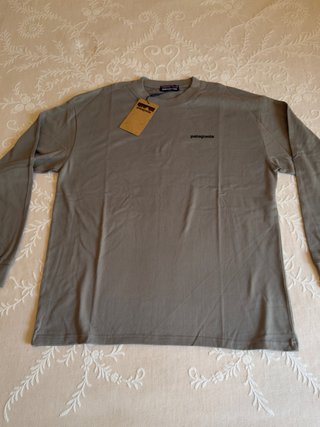 Camiseta Patagonia Manga Larga Verde Oliva
