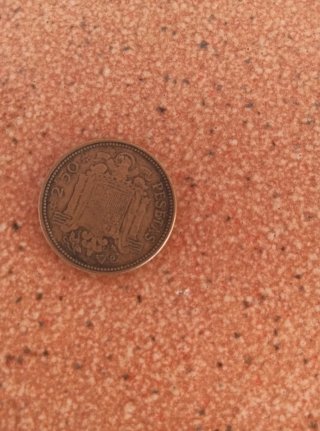 4 Monedas de 2,50 Pesetas de 1953