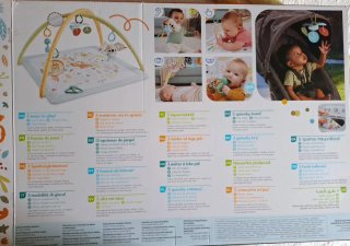 Gimnasio infantil Fisher-Price Simply Senses