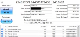2 SSD Kingston 240GB