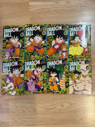 Dragon Ball, Color origen y Red Ribbon 1