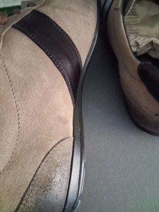 Prada Scarpe Uomo Tg 42.5 Beige/Marrone