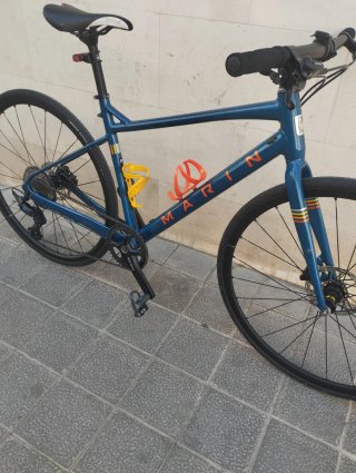 Bicicleta Marin Gravel Blu