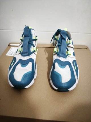 Zapatillas Nike Air Max Azules Blancas y verdes