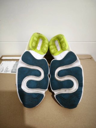 Zapatillas Nike Air Max Azules Blancas y verdes