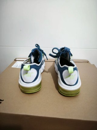 Zapatillas Nike Air Max Azules Blancas y verdes