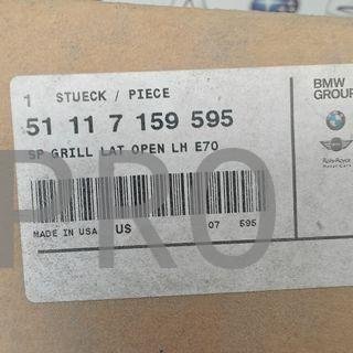 REJILLA IZQUIERDA PARACHOQUES DELANTERO BMW X5