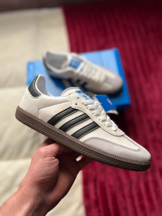 Adidas Samba Blancas y Negras Mujer