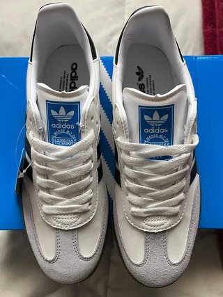 Adidas Samba Blancas y Negras Mujer