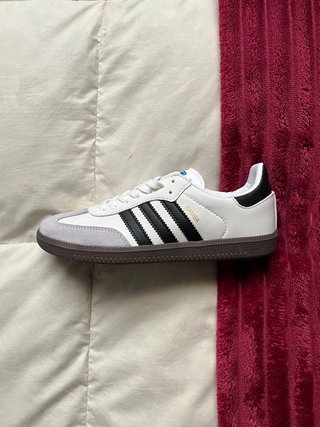 Adidas Samba Blancas y Negras Mujer