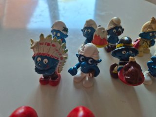 Conjunto di Figure di Puffi