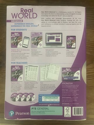 Real World Advanced 3 Student's Book Print & Di...