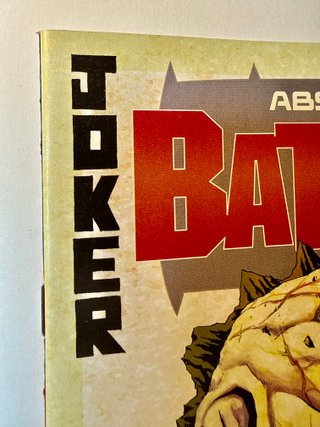 Comic USA Absolute Batman #15AD Dragotta Firma COA