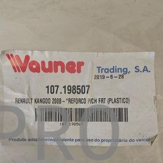 REFUERZO PARAGOLPES DELANTERO RENAULT KANGOO NUEVO
