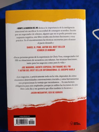 Libro Rompe la Barrera del No - Chris Voss