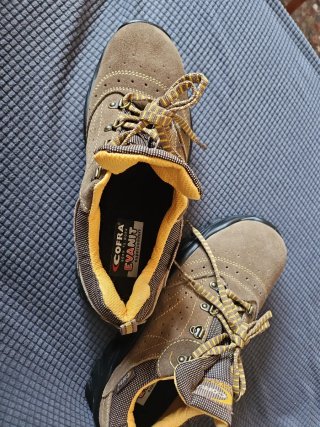 Zapatos de seguridad Cofra marrones