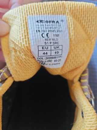Zapatos de seguridad Cofra marrones