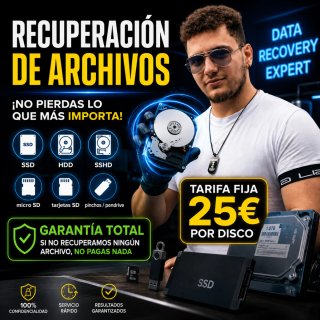 Recuperación de archivos corruptos / perdidos