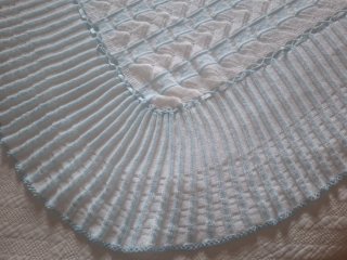 Coperta o fasciatoio per neonato blu