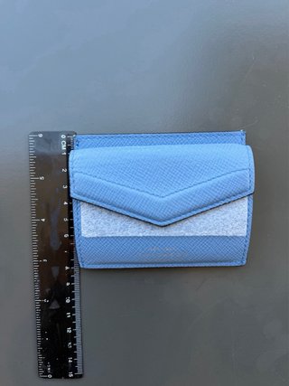 Monedero Smythson azul
