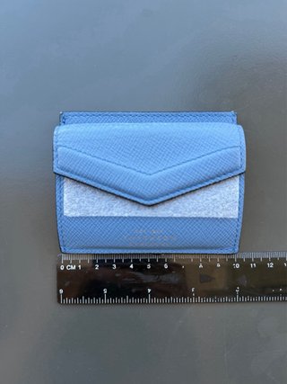 Monedero Smythson azul