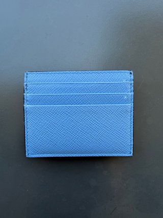 Monedero Smythson azul
