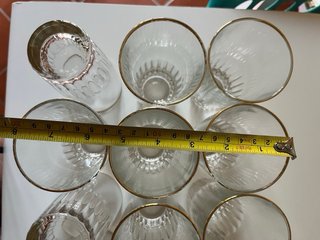 Set 12 Bicchieri Vintage Bormioli Oro