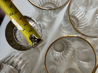 Set 12 Bicchieri Vintage Bormioli Oro