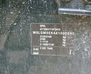 246366 elevalunas tras der opel insignia berlina