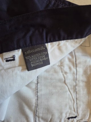 Bermudas caballero azul marino talla XXL