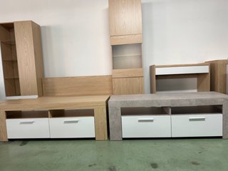 Muebles de salón en 2 colores