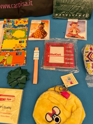 Kit scuola: borsa, quaderno, evidenziatori