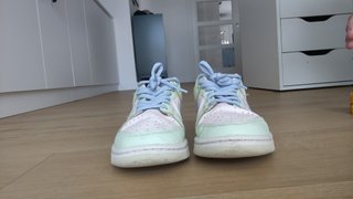 Nike Dunk Low T. 37.5 Verde Rosa