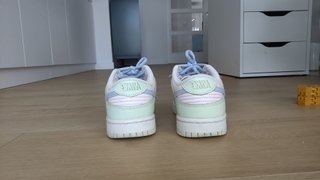 Nike Dunk Low T. 37.5 Verde Rosa