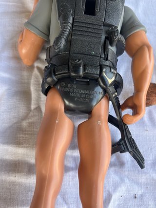 Muñeco Action Man con accesorios