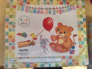 Libro infantil La tienda de juguetes 1-2 años