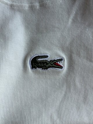 Camiseta Tirantes Lacoste Talla S Blanca