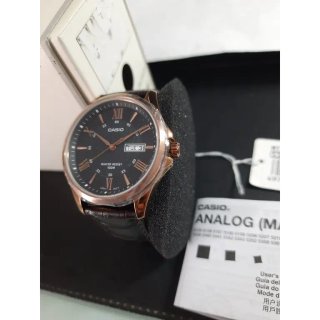 Orologio Casio Uomo Nero e Oro