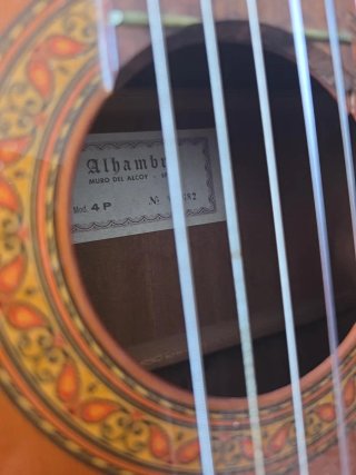 Guitarra Clásica Alhambra 4P