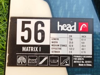 Snowboard HEAD 56