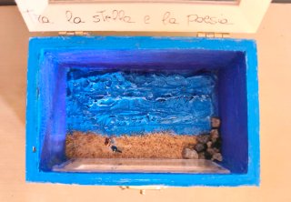 Scatola Diorama Marino Artigianale