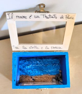 Scatola Diorama Marino Artigianale