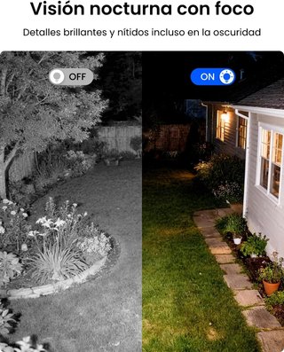 Cámara de vigilancia exterior Reolink Lumus-2K