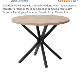 Mesa Comedor Redonda GrandCA HOME