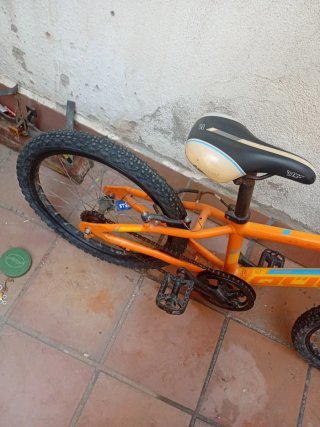 20"Bicicleta Infantil Naranja